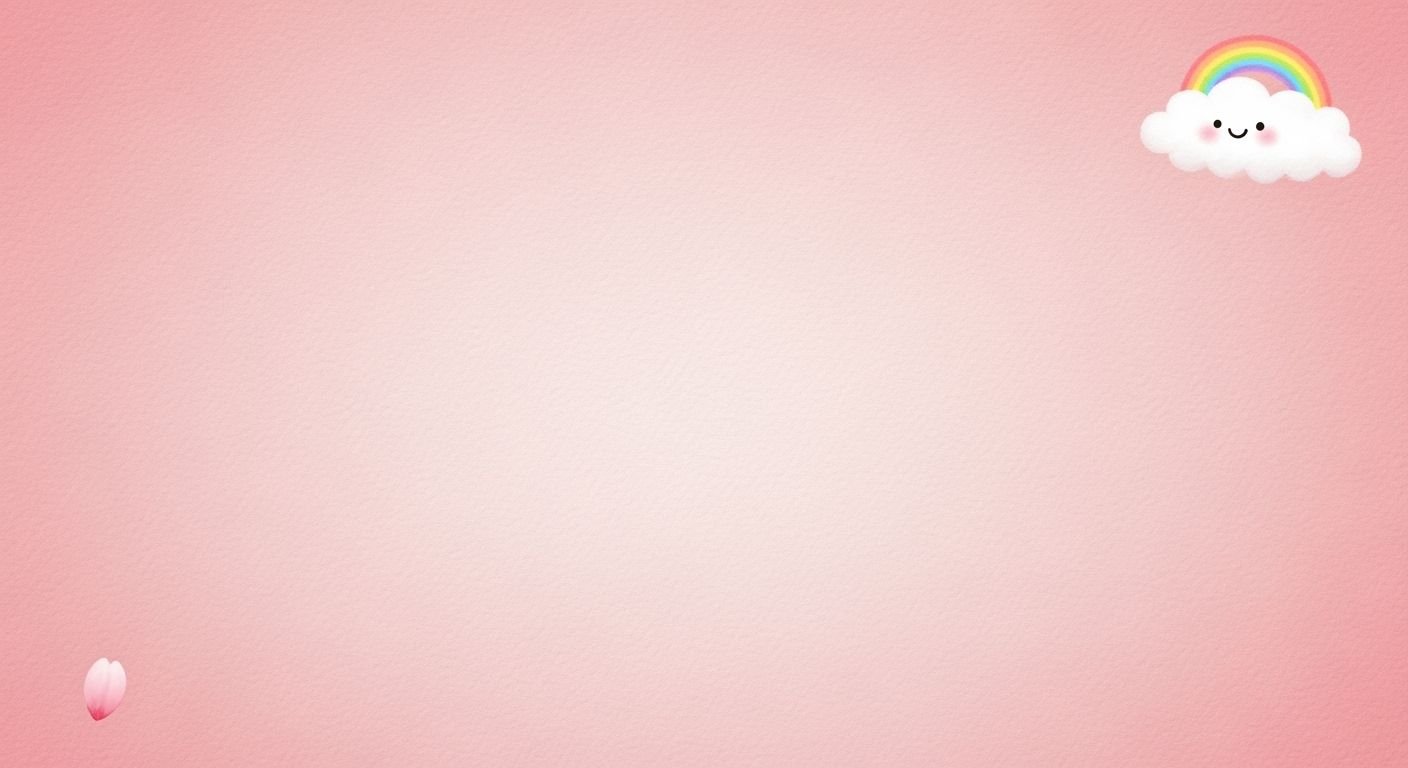 Cute pink background image