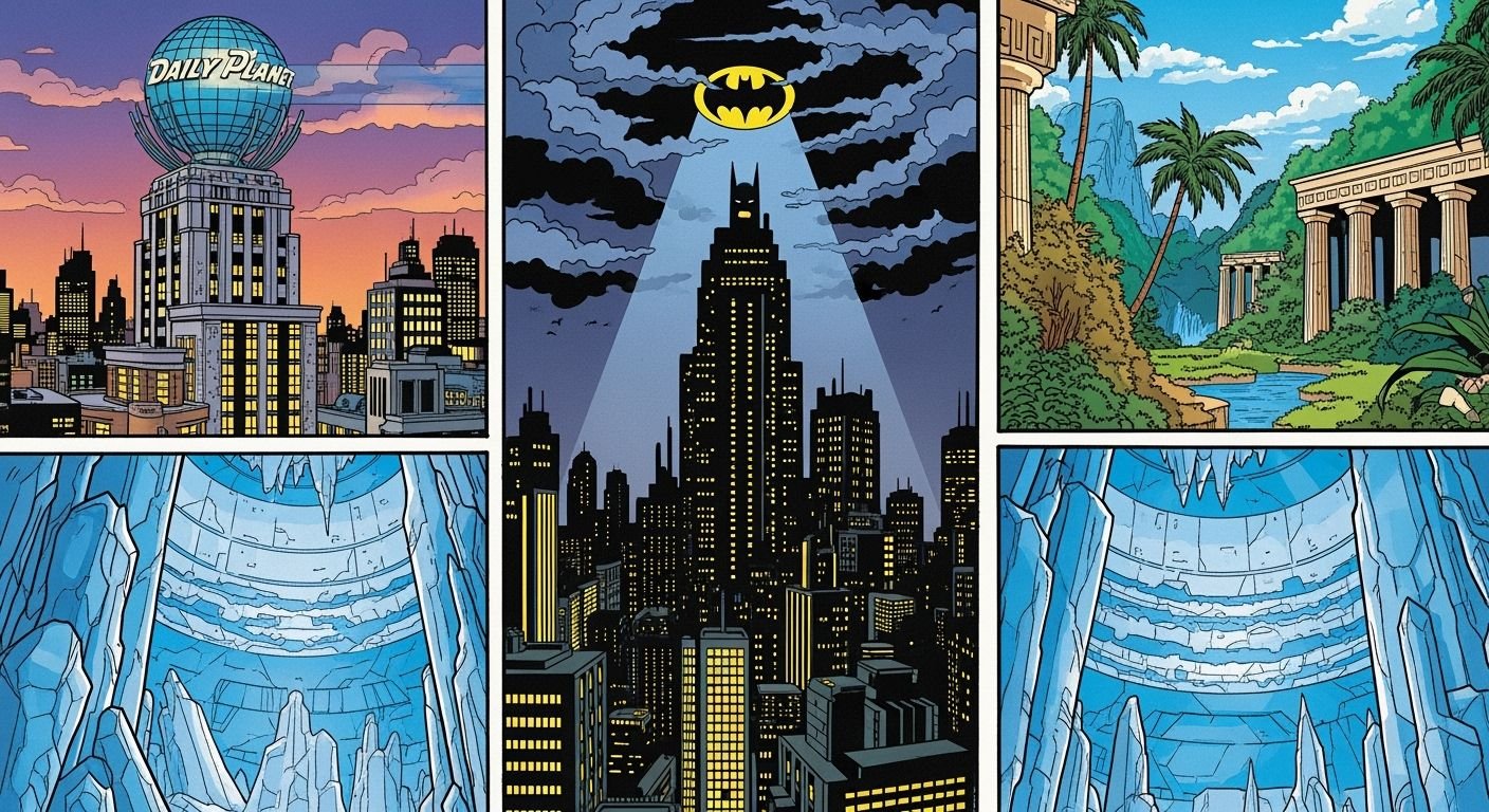 Dc comics backgrounds image 2