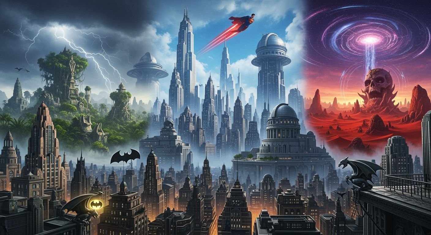 Dc comics backgrounds image