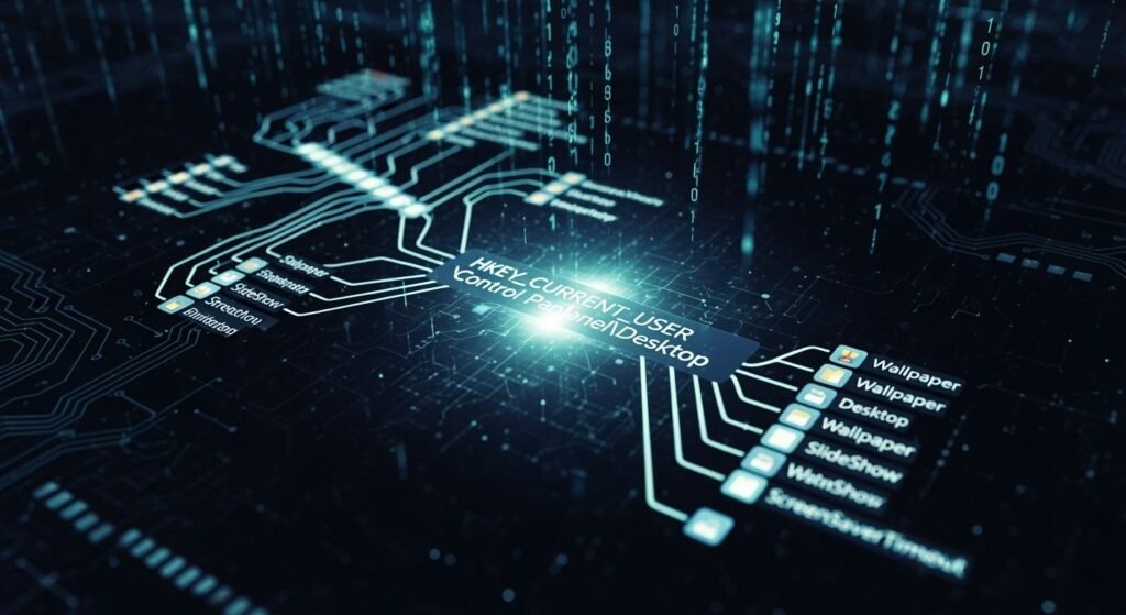 Desktop background registry image