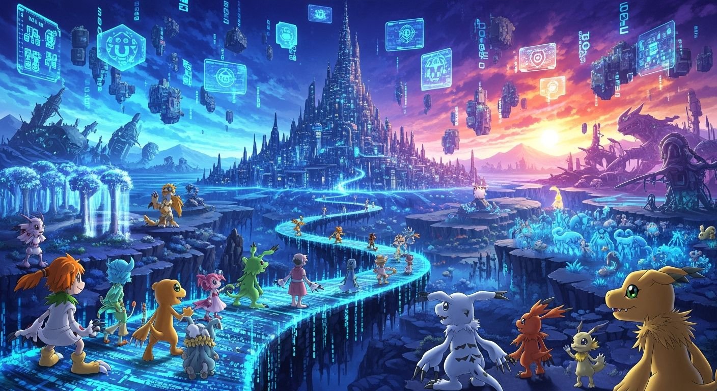 Digimon background image