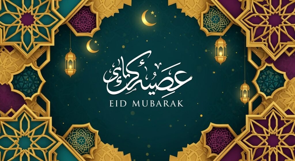 Eid mobarak background image