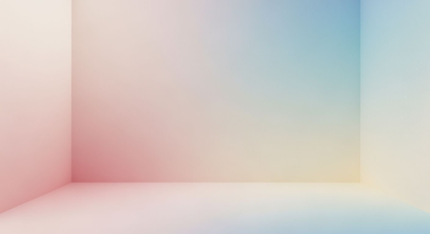 Empty room with a pink and 9