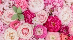 Floral background pink image 3