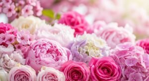 Flower background pink image 3