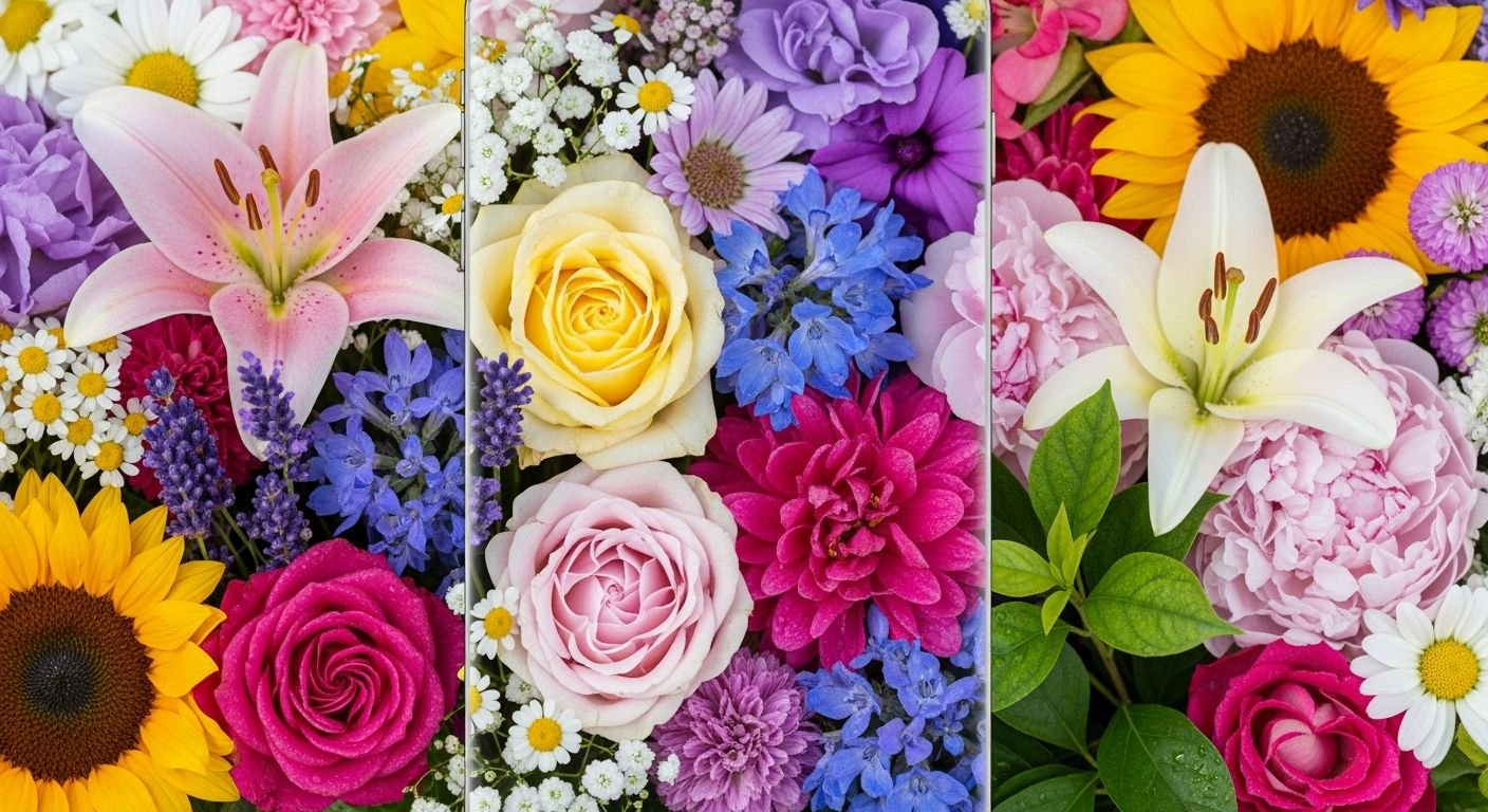 Flower phone background image 3