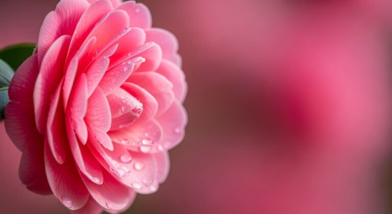 Flower pink background image