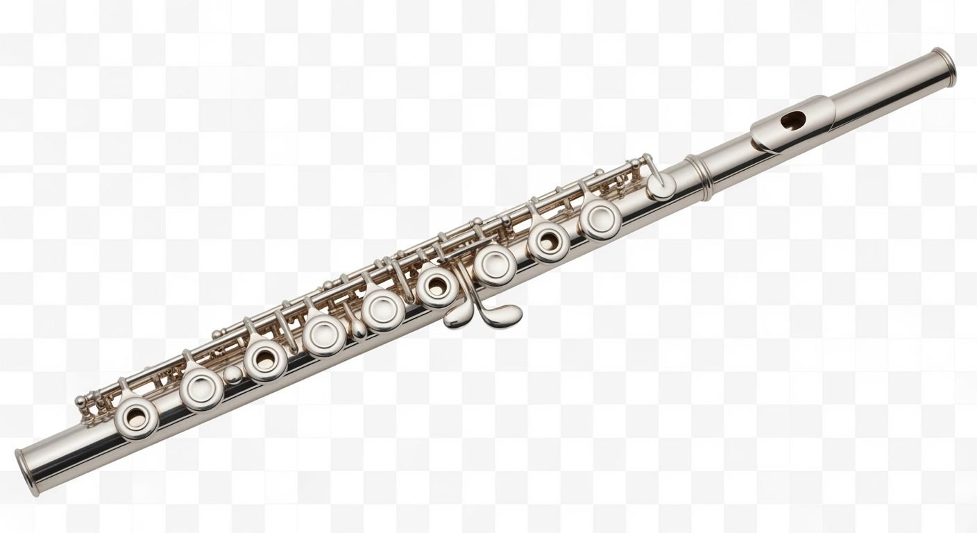 Flute transparent background image 4