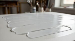 Fond transparent paint image