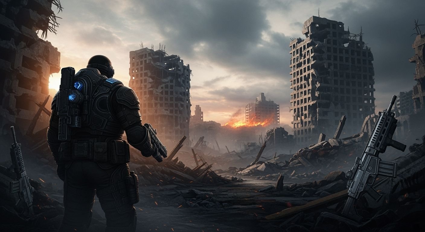 Gears of war background image 2
