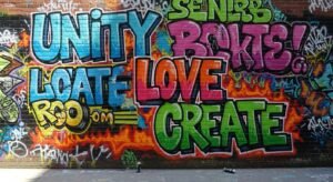 Graffiti art background image 4