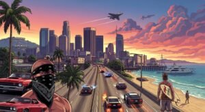 Grand theft auto background image