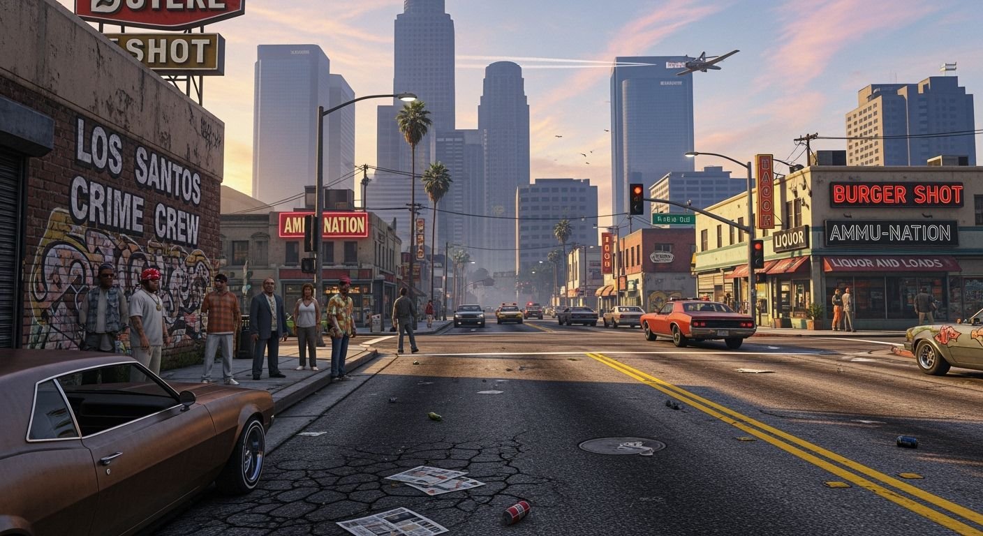 Grand theft auto background image 4