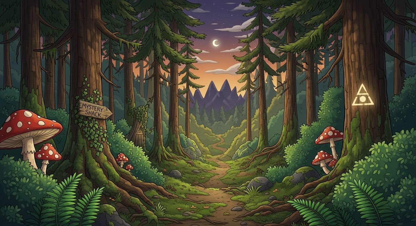 Gravity fall background image 4