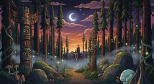 Gravity falls background image 11