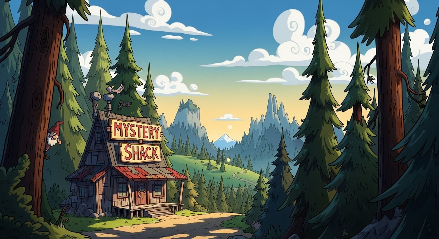 Gravity falls background image 2