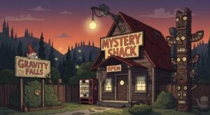 Gravity falls background image 6