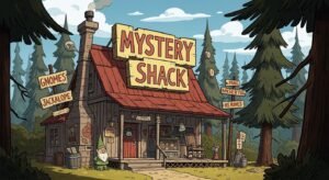 Gravity falls background image 9