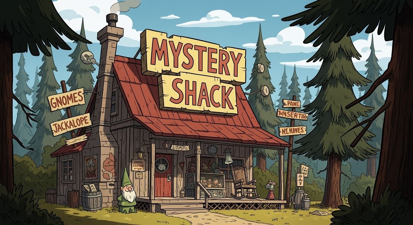 Gravity falls background image 9