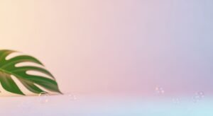 Green leaf sitting on top of 6