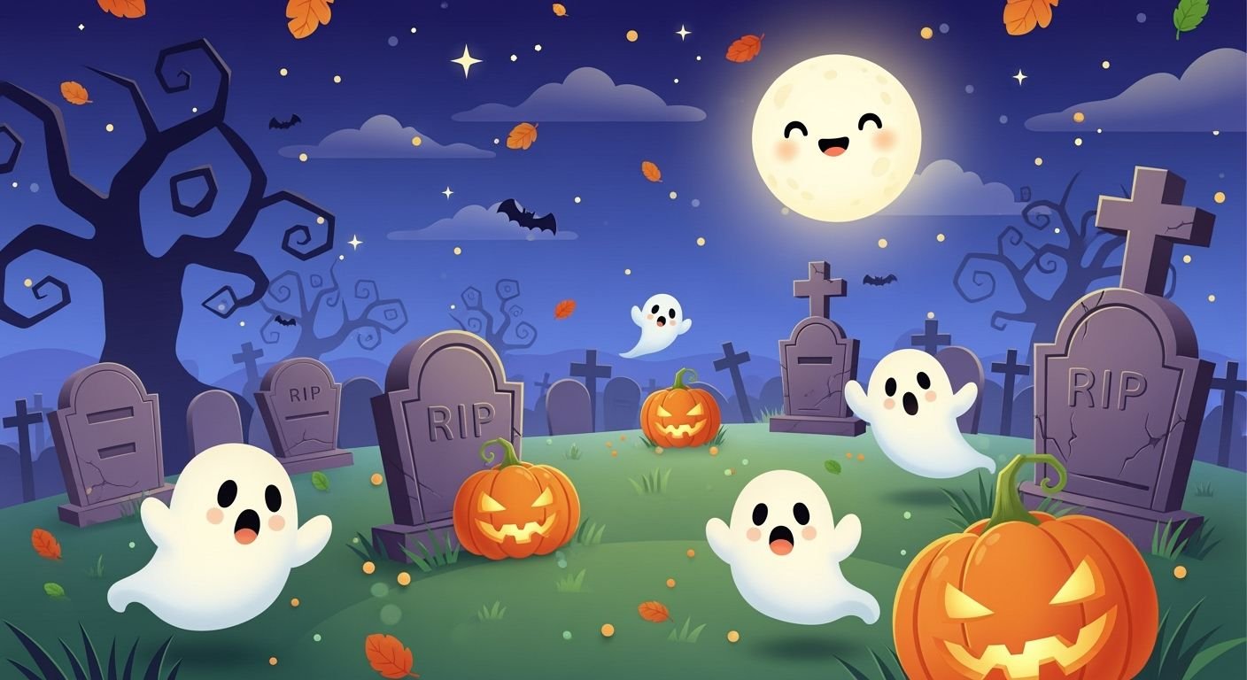 Halloween background cute image 3