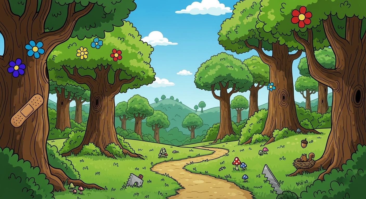 Happy tree friends background image 2