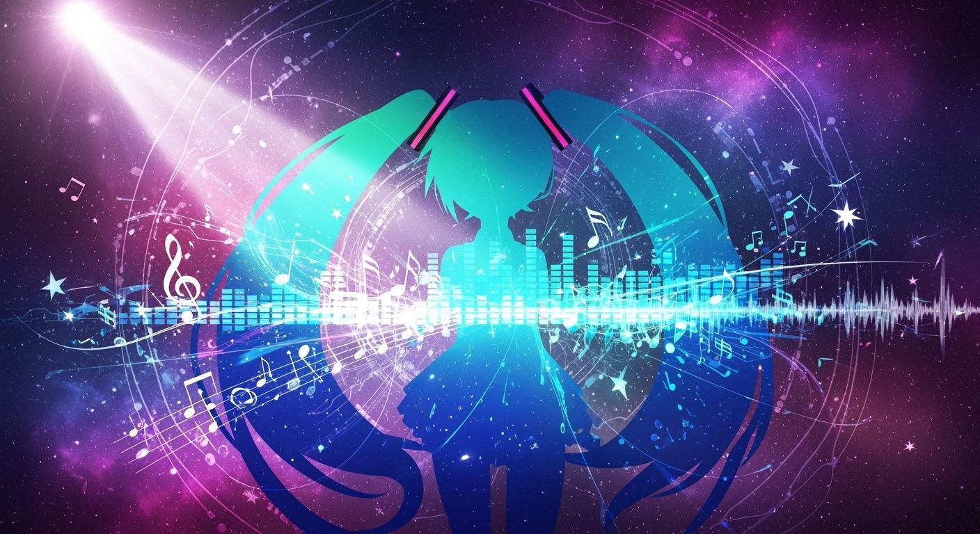 Hatsune miku background image 10