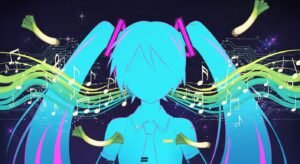 Hatsune miku background image 12