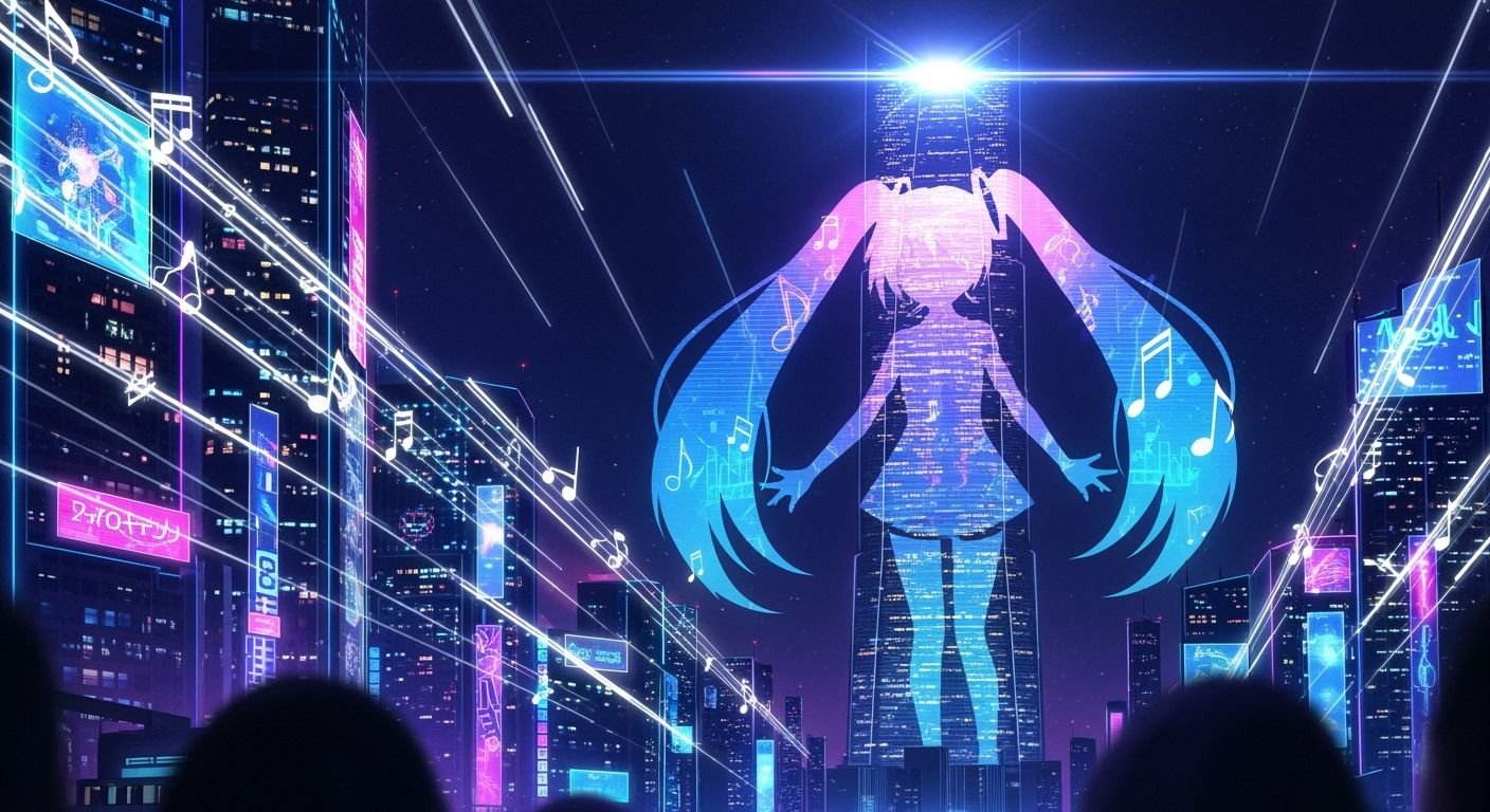 Hatsune miku background image 2