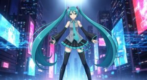 Hatsune miku background image