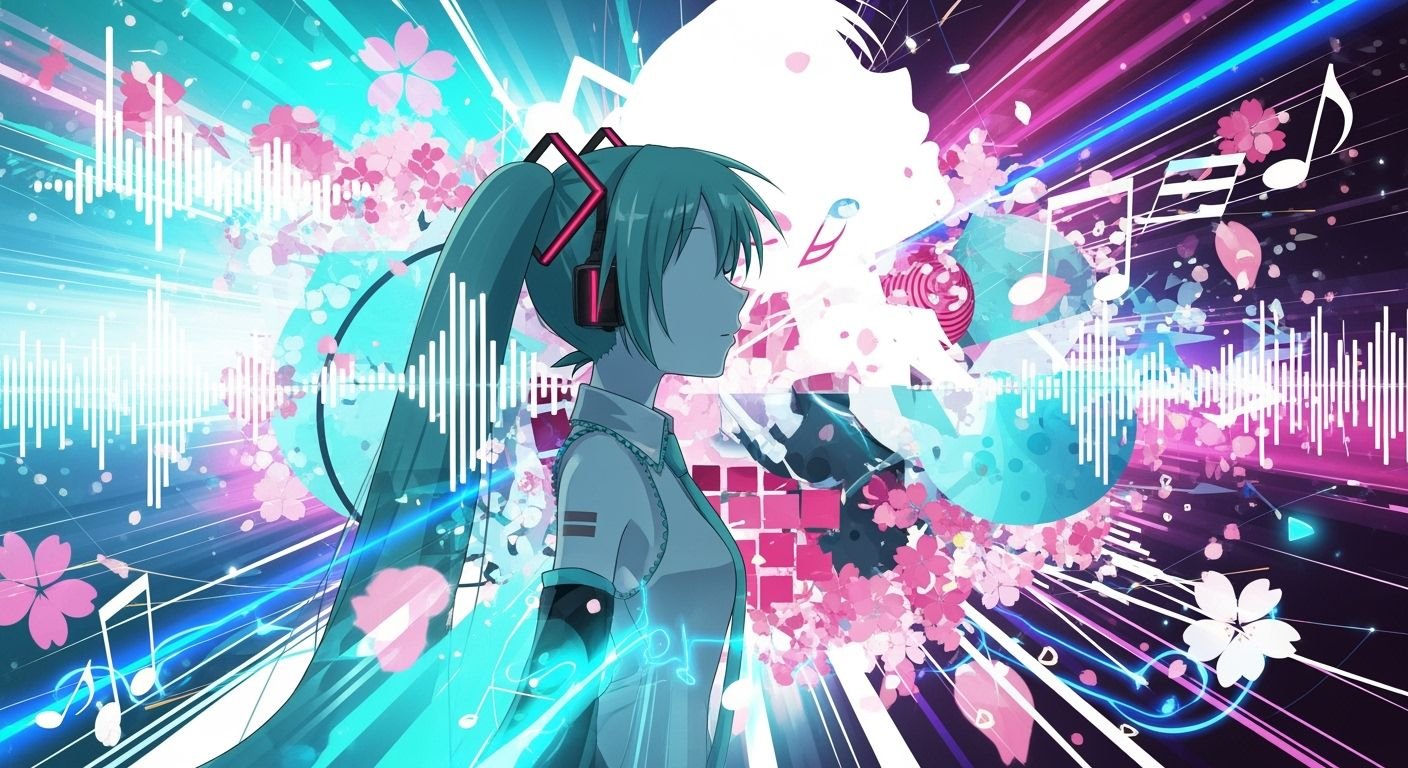 Hatsune miku background image 5