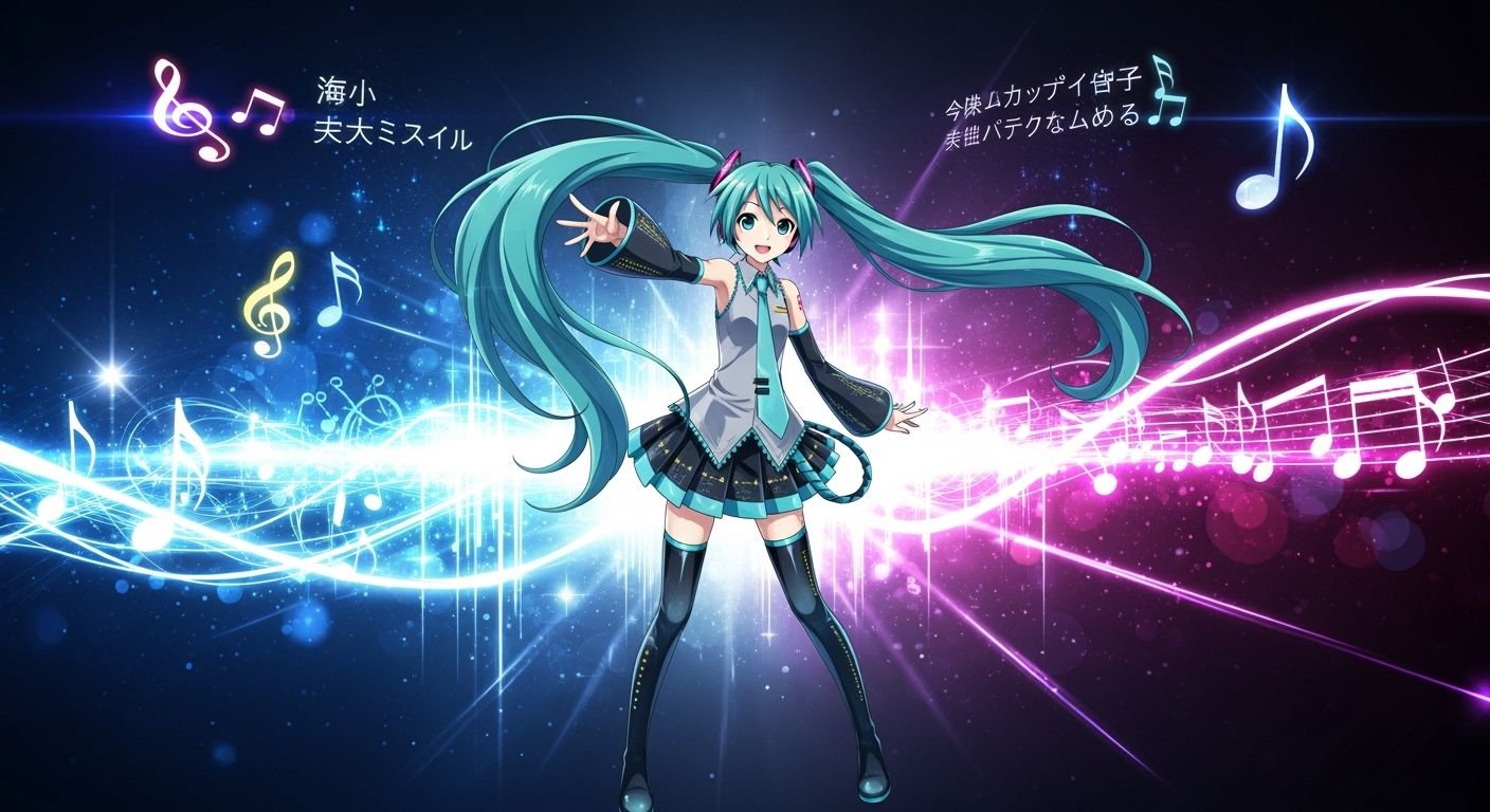 Hatsune miku background image 7