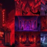 Hazbin hotel backgrounds image