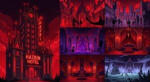 Hazbin hotel backgrounds image