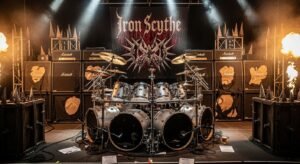 Heavy metal background image