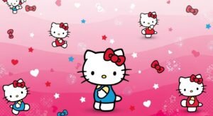Hello kitty background for iphone image 2