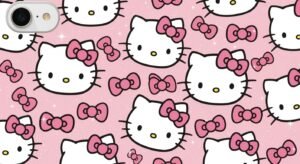 Hello kitty iphone background image 2