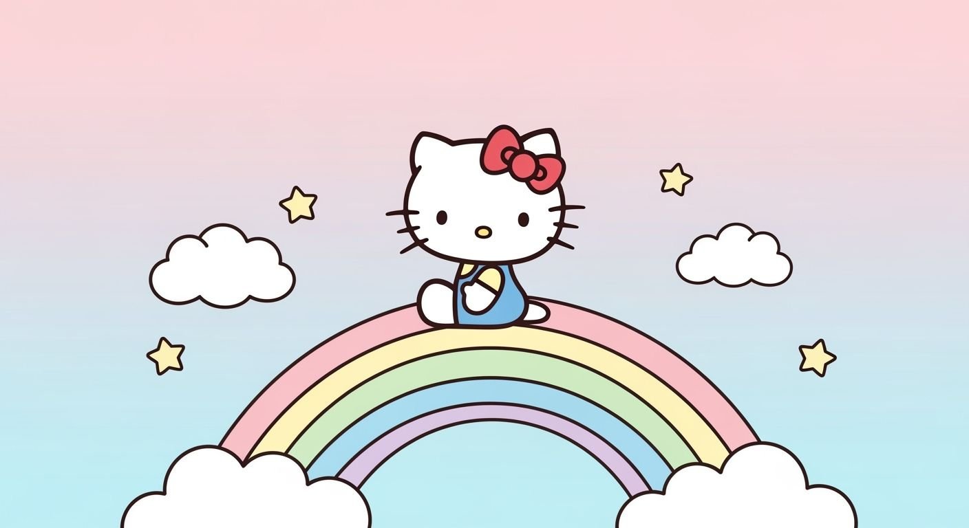 Hello kitty iphone background image 3