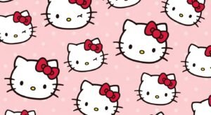 Hello kitty iphone background image