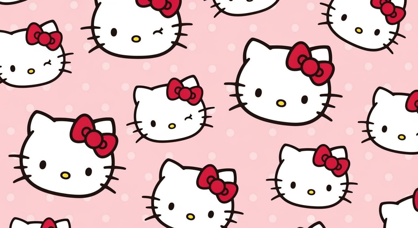 Hello kitty iphone background image