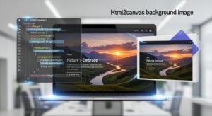 Htmlcanvas background image image
