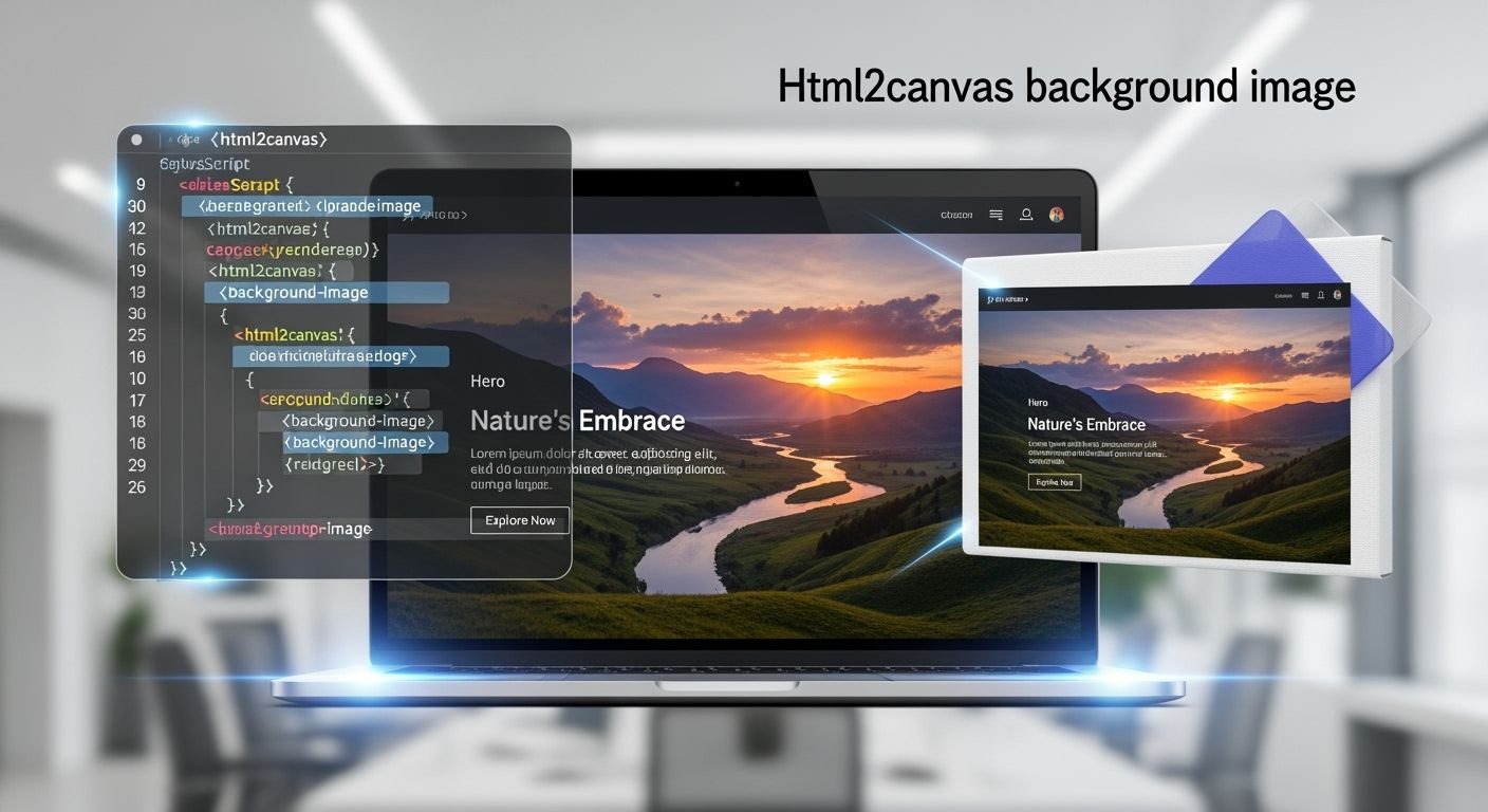 Htmlcanvas background image image