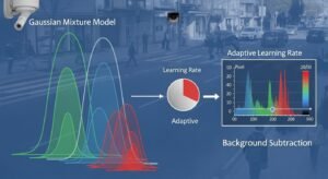 Improved adaptive gaussian mixture model for backg image 3
