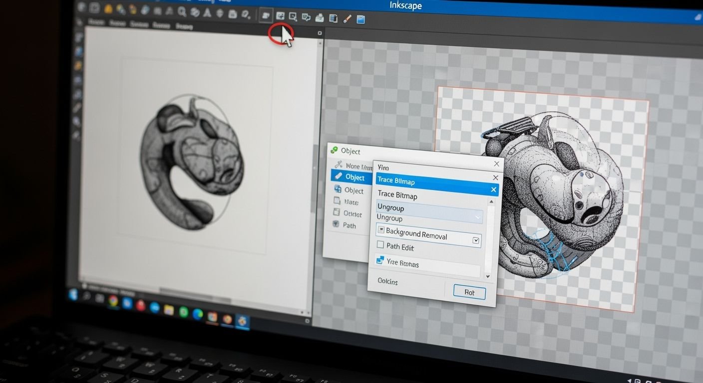 Inkscape remove background image 2