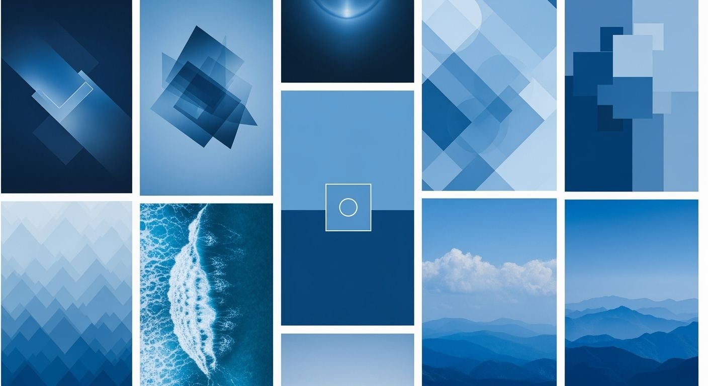 Iphone backgrounds blue image