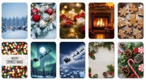 Iphone backgrounds christmas image 4