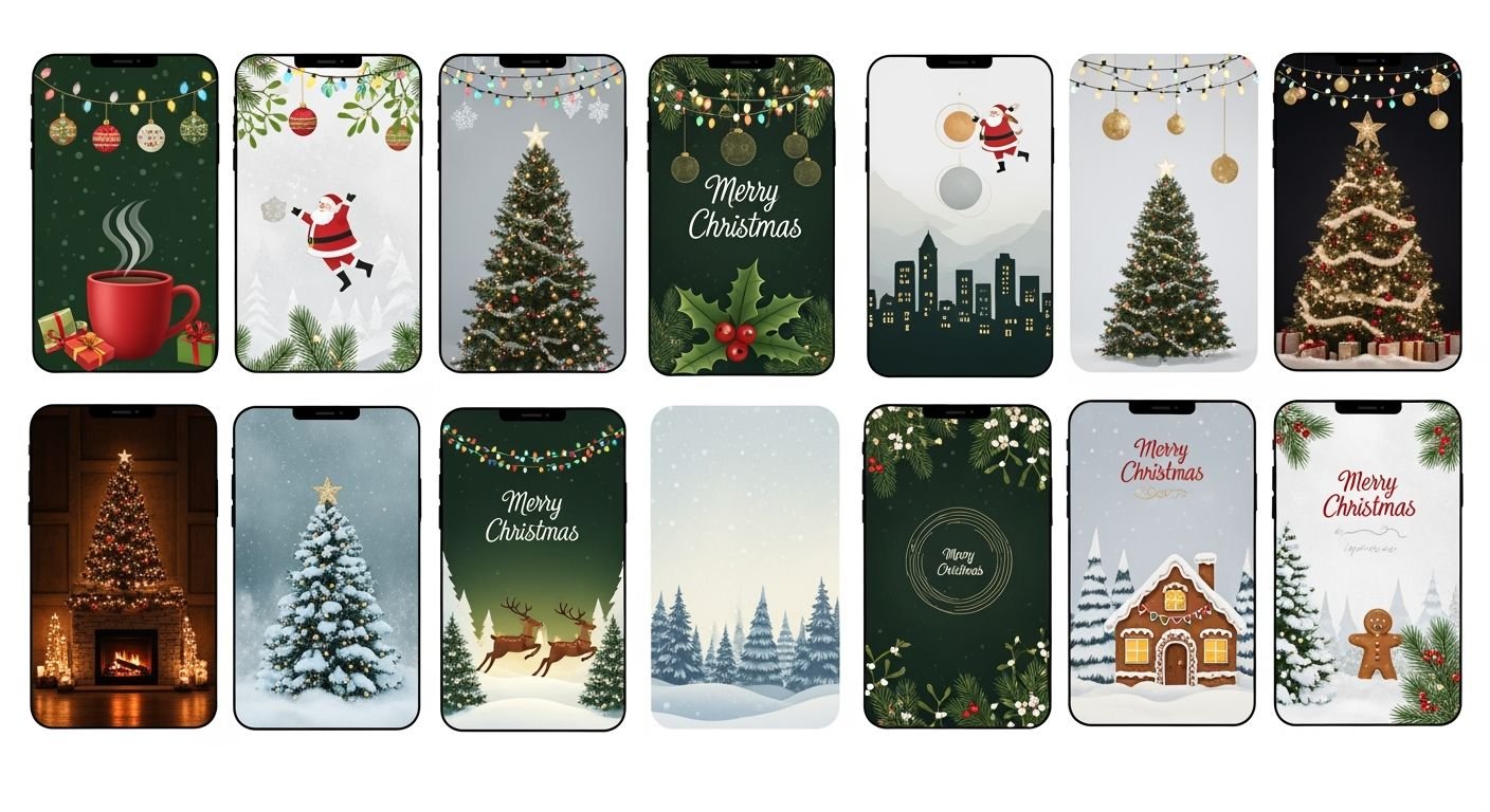 Iphone backgrounds christmas image