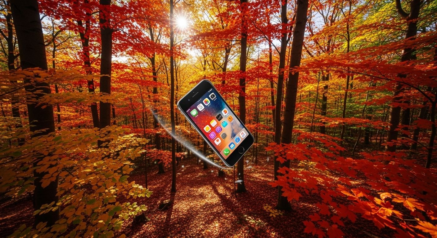 Iphone fall background image 3