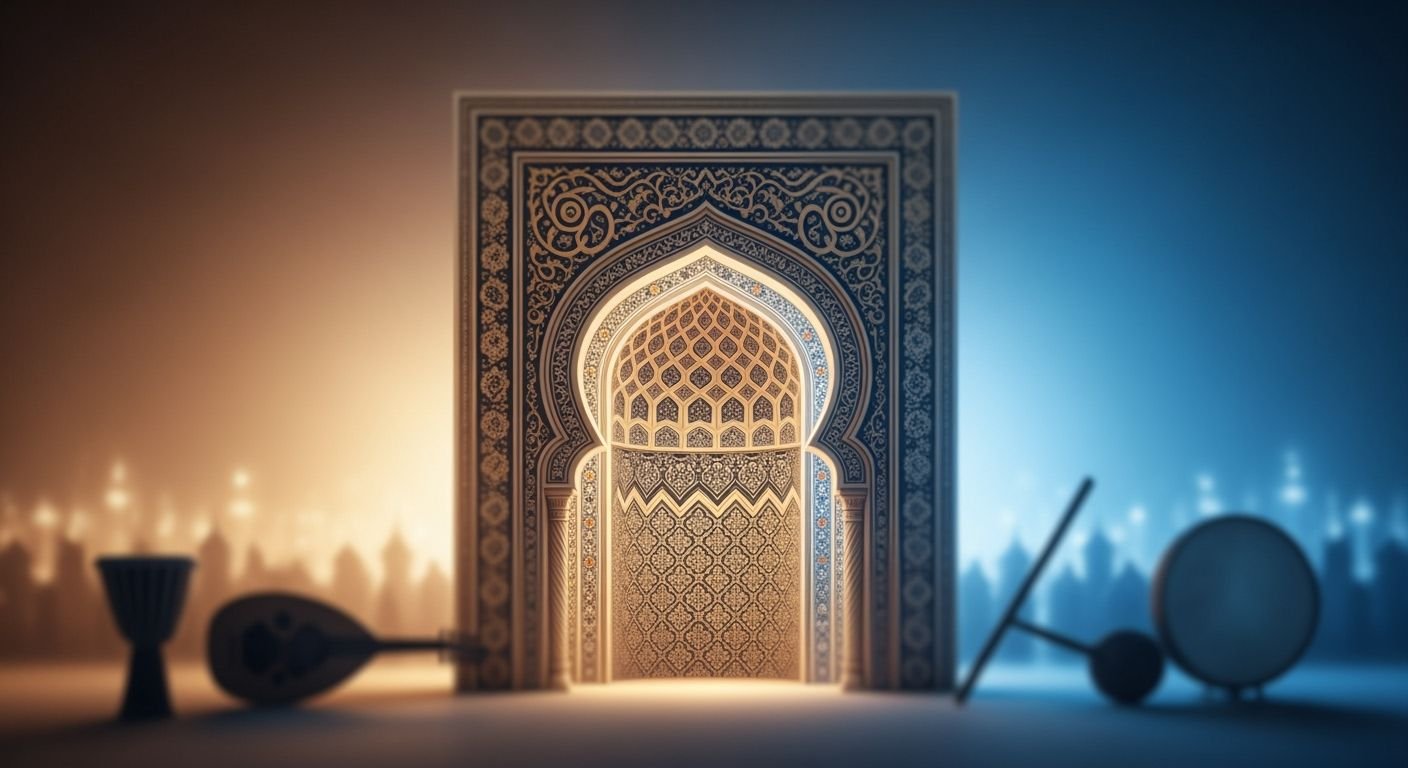 Islamic background music image