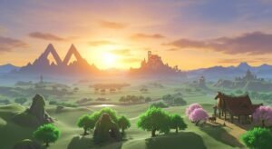 Legend of zelda background image